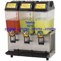En kaliteli 1-2-3 gözlü limonata ayran makineleriyle tekli ikili üçlü karlı buzlu şerbet soğutma makinalarının en ucuz fiyatlarıyla satış telefonu 0212 2370749