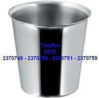 Paslanmaz su bardağı krom ayran bardağı çelik kulplu ayran maşrapalarının satışı 0212 2370749