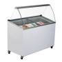 En kaliteli dondurma teşhir reyonlarının 5-7-9-18 kovalı vitrinli dondurma sergileme tezgahı buzdolabı modellerinin en ucuz fiyatlarıyla satışı